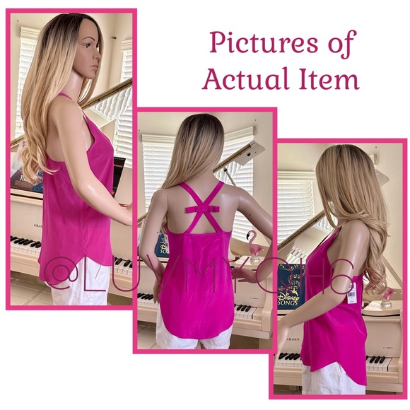 Amanda Uprichard Silk Tank Top - Picture 2 of 3
